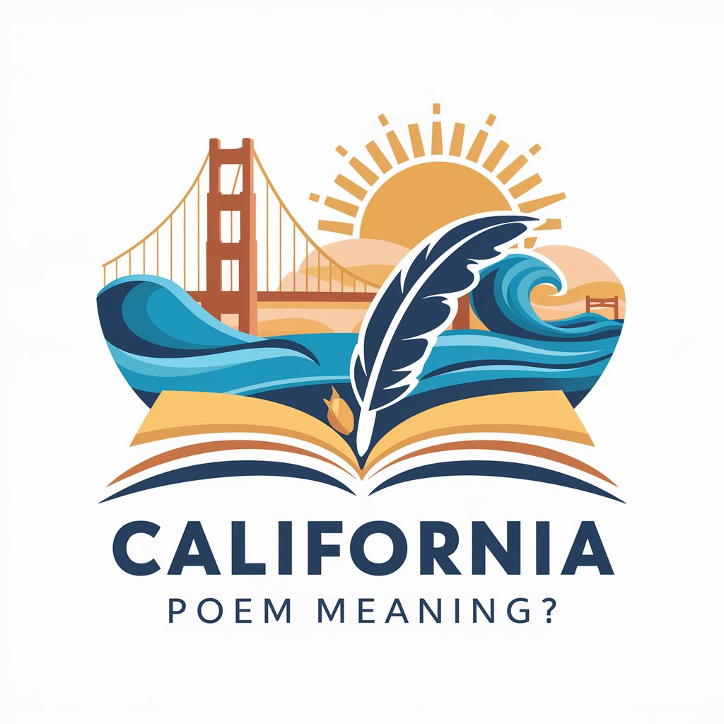 California Poem meaning?