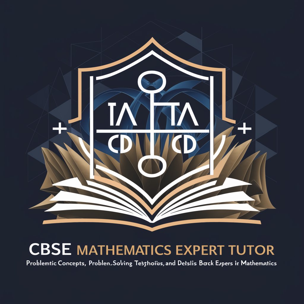 CBSE Mathematics Expert Tutor in GPT Store