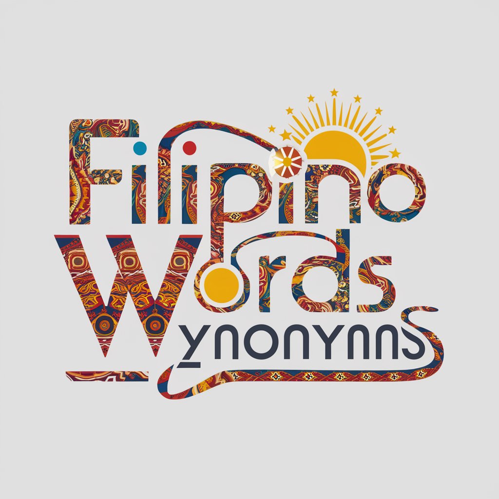 Filipino words synonyms