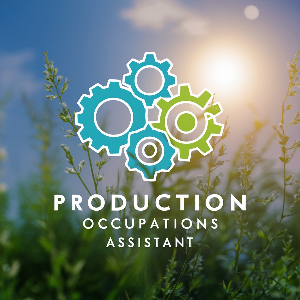 Production Occupations Assistant