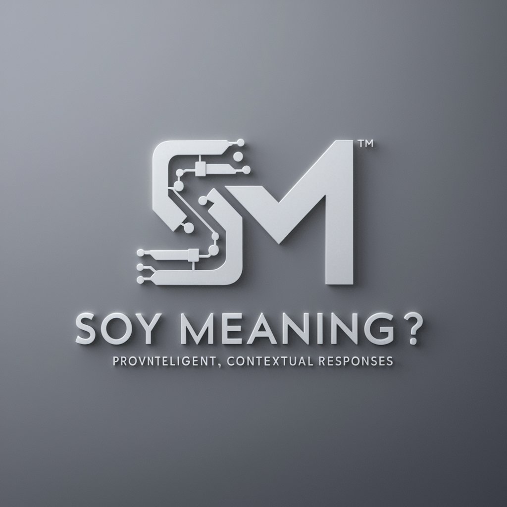 Soy meaning?