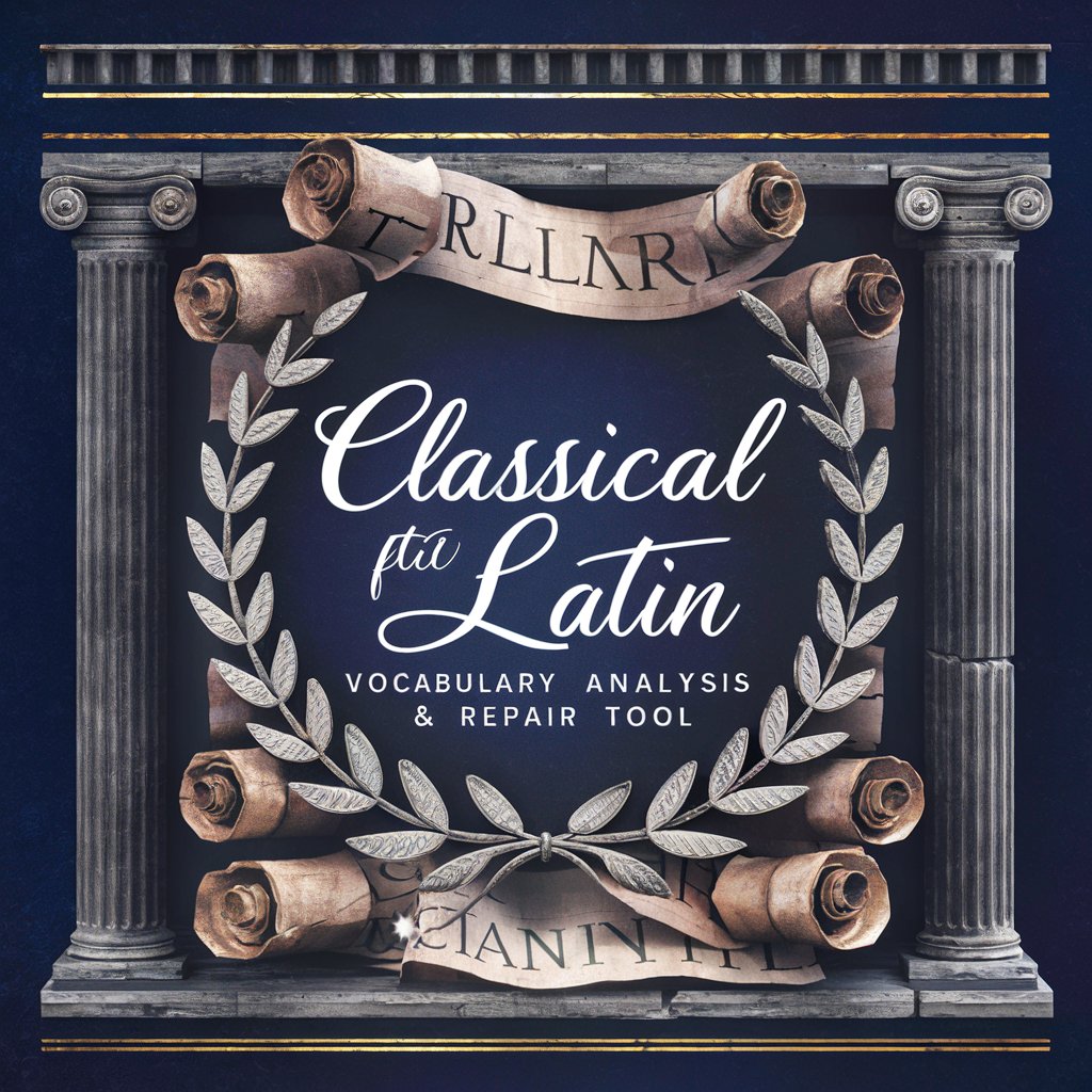 Classical Latin Analysis & Repair Tool in GPT Store