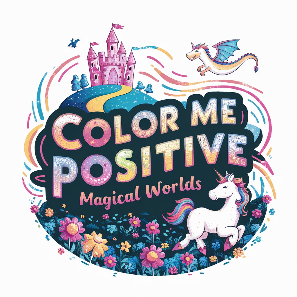 Color Me Positive Magical Worlds