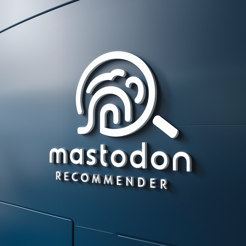 Mastodon Recommender in GPT Store