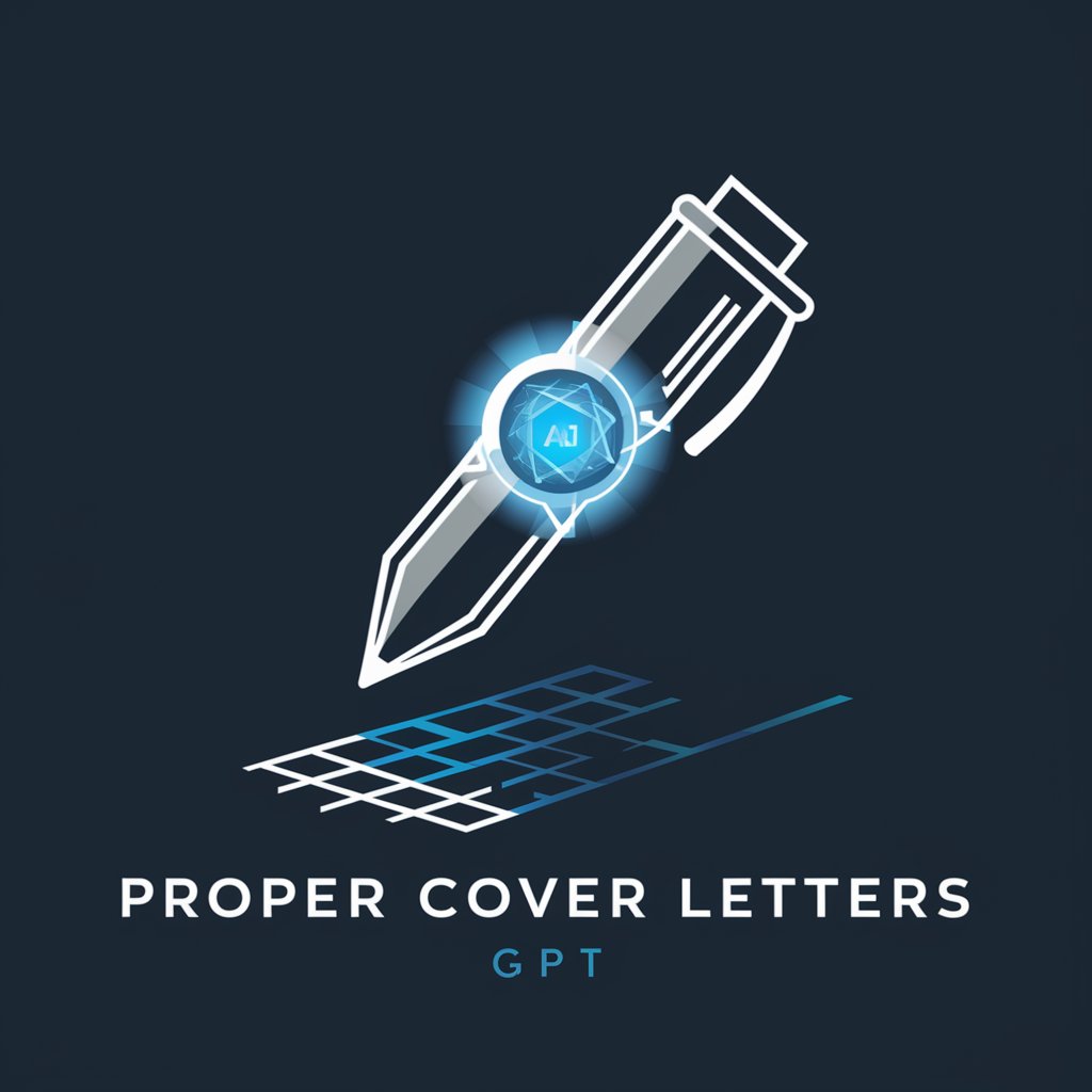 Proper cover letters GPT