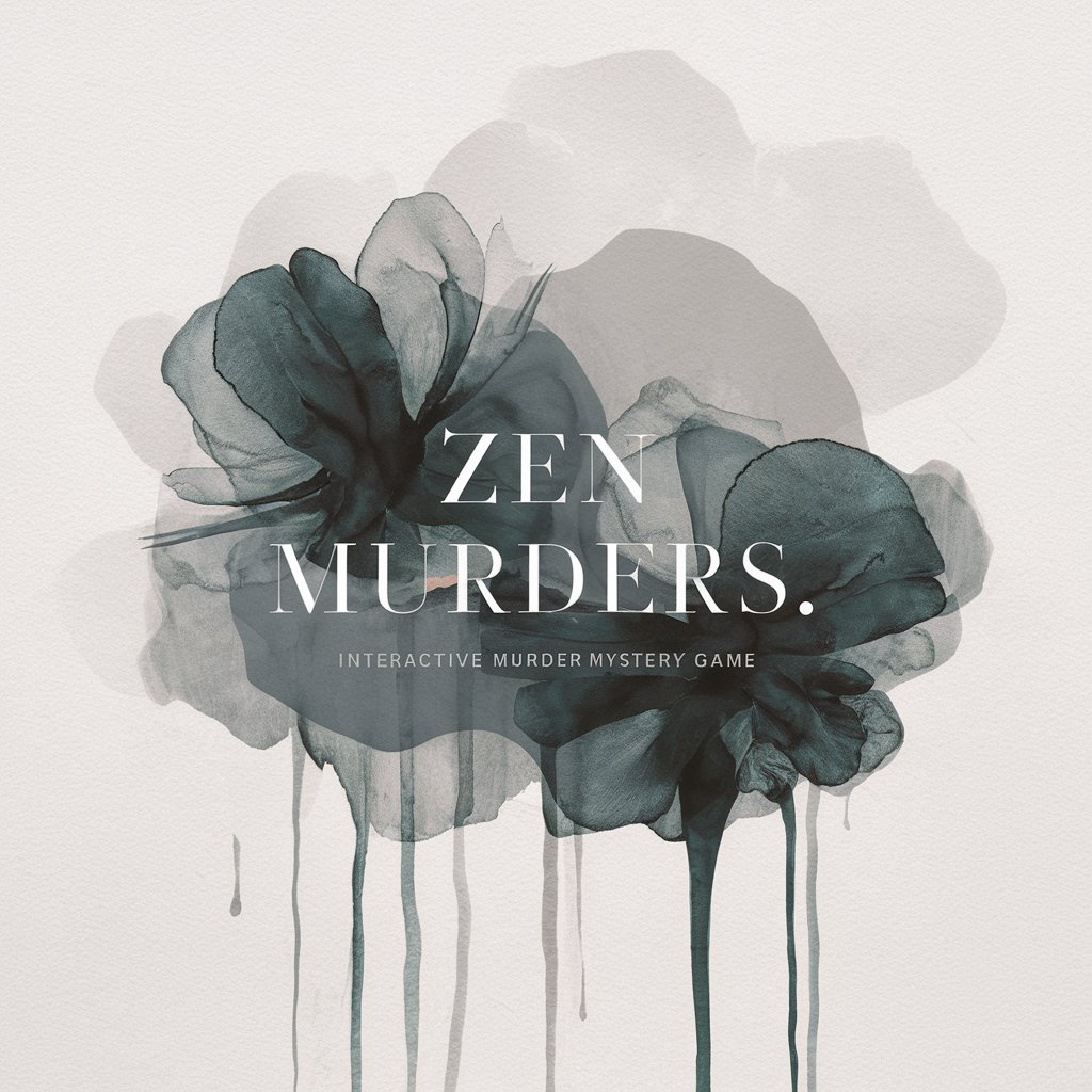 Zen Murders, a text adventure game in GPT Store