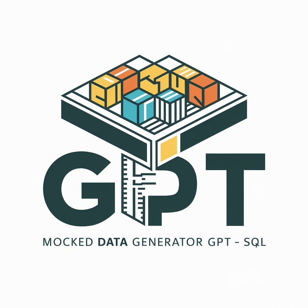 Mocked Data Generator GPT - SQL in GPT Store