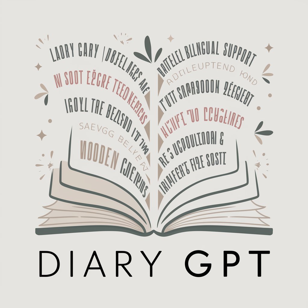 diary in various languages(Recommend voice input)
