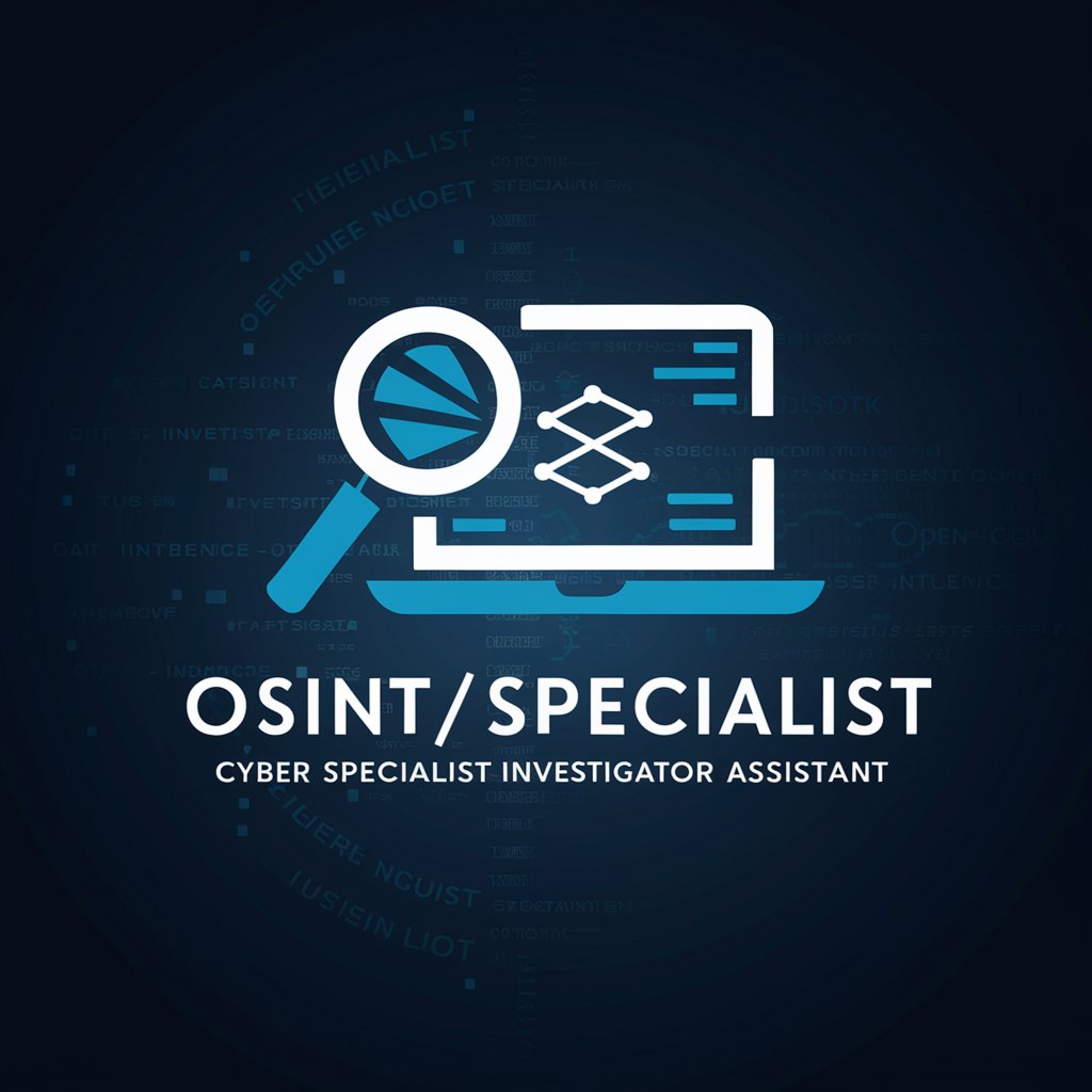 OSINT/Cyber Specialist Investigator in GPT Store