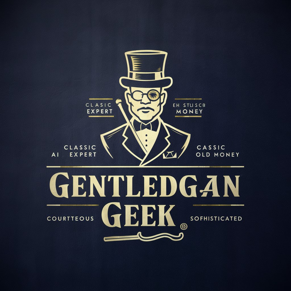 Gentleman GeeK in GPT Store