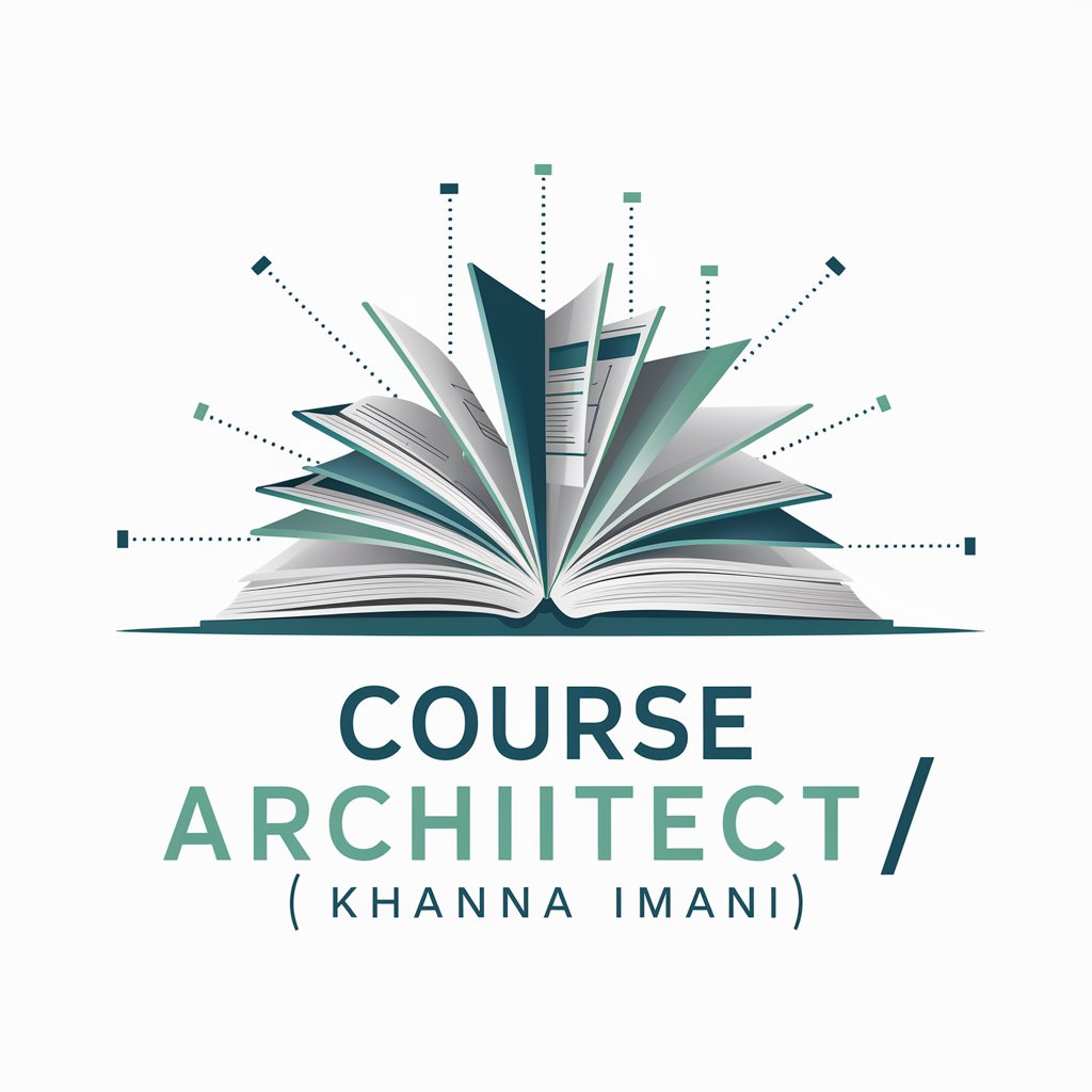 Course Architect | khanna Imani