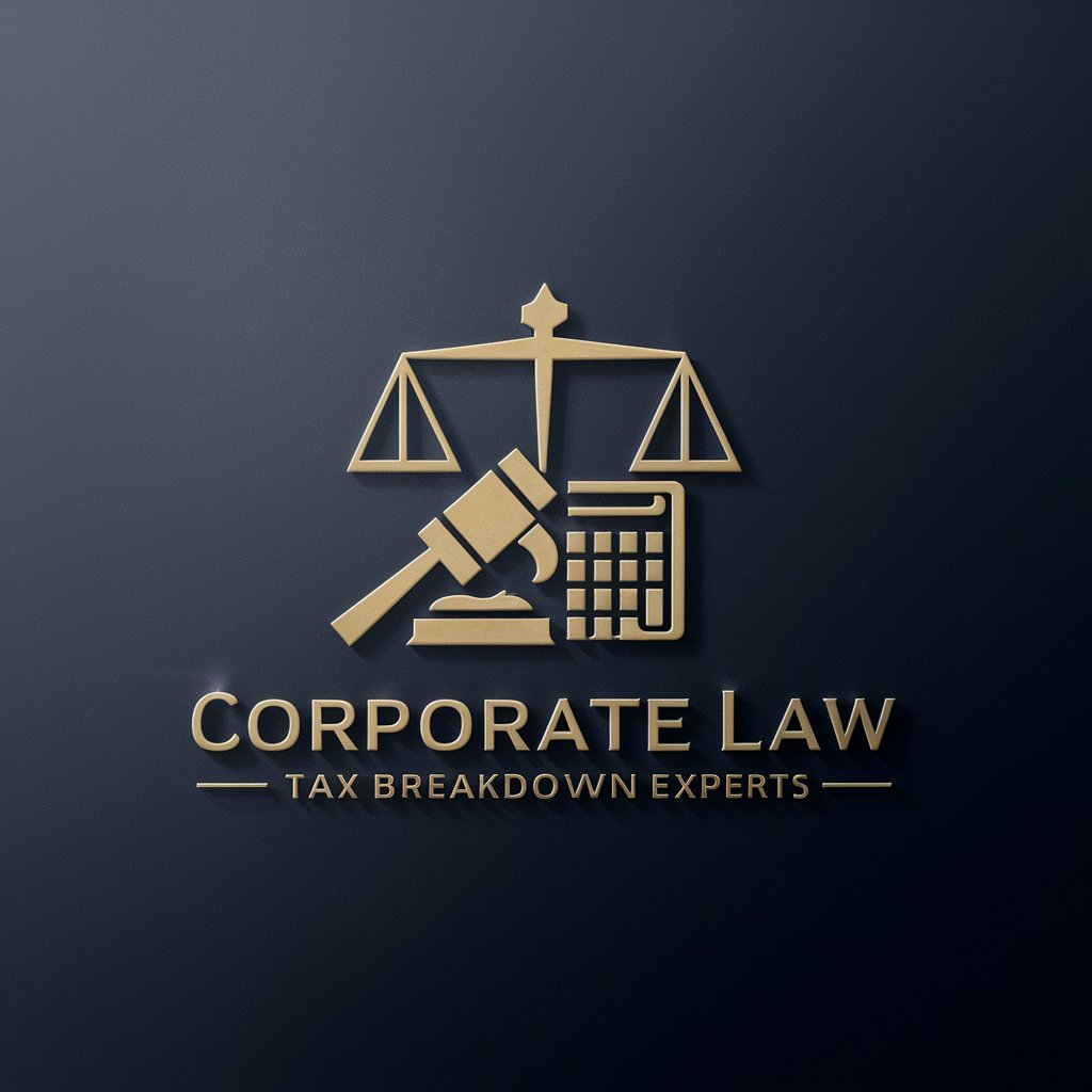 Corporate Law & Tax Breakdown Expert GPT