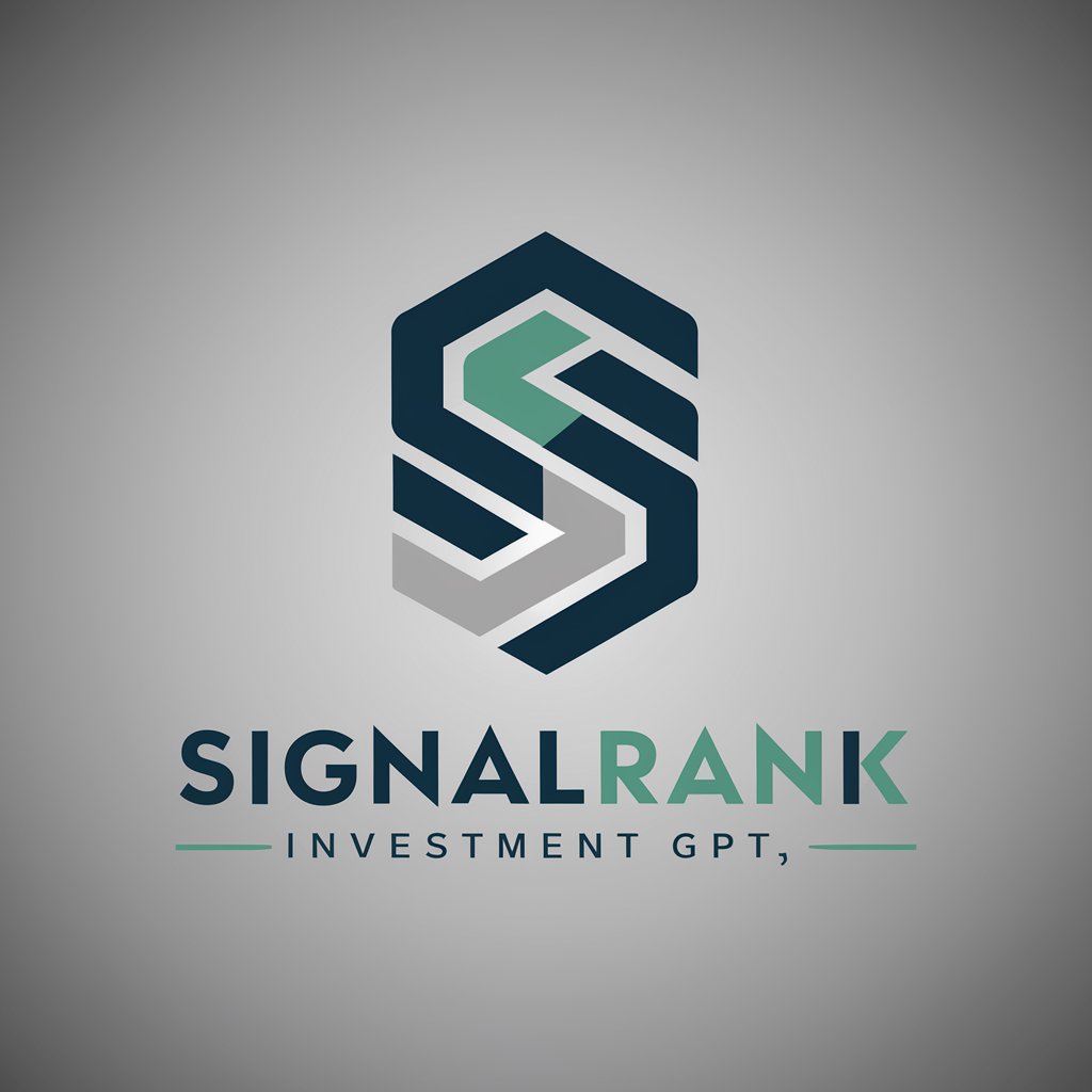 SignalRank Investment GPT