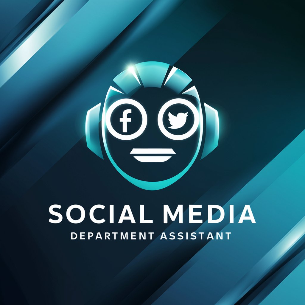 Social Media Department Assistant in GPT Store