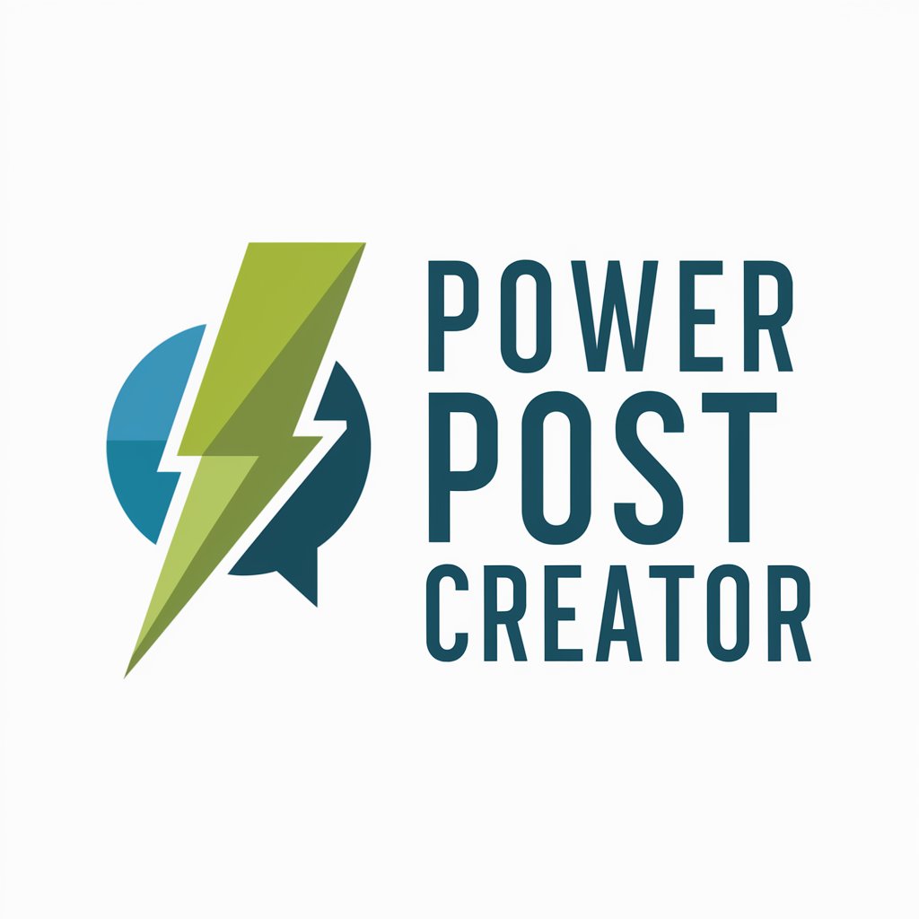 Power Post Creator in GPT Store