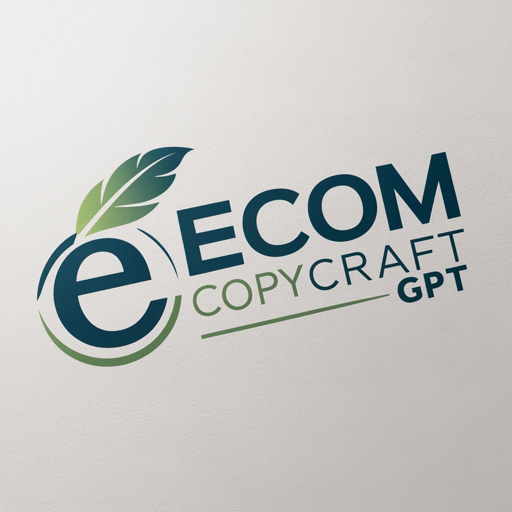Ecom CopyCraft GPT in GPT Store