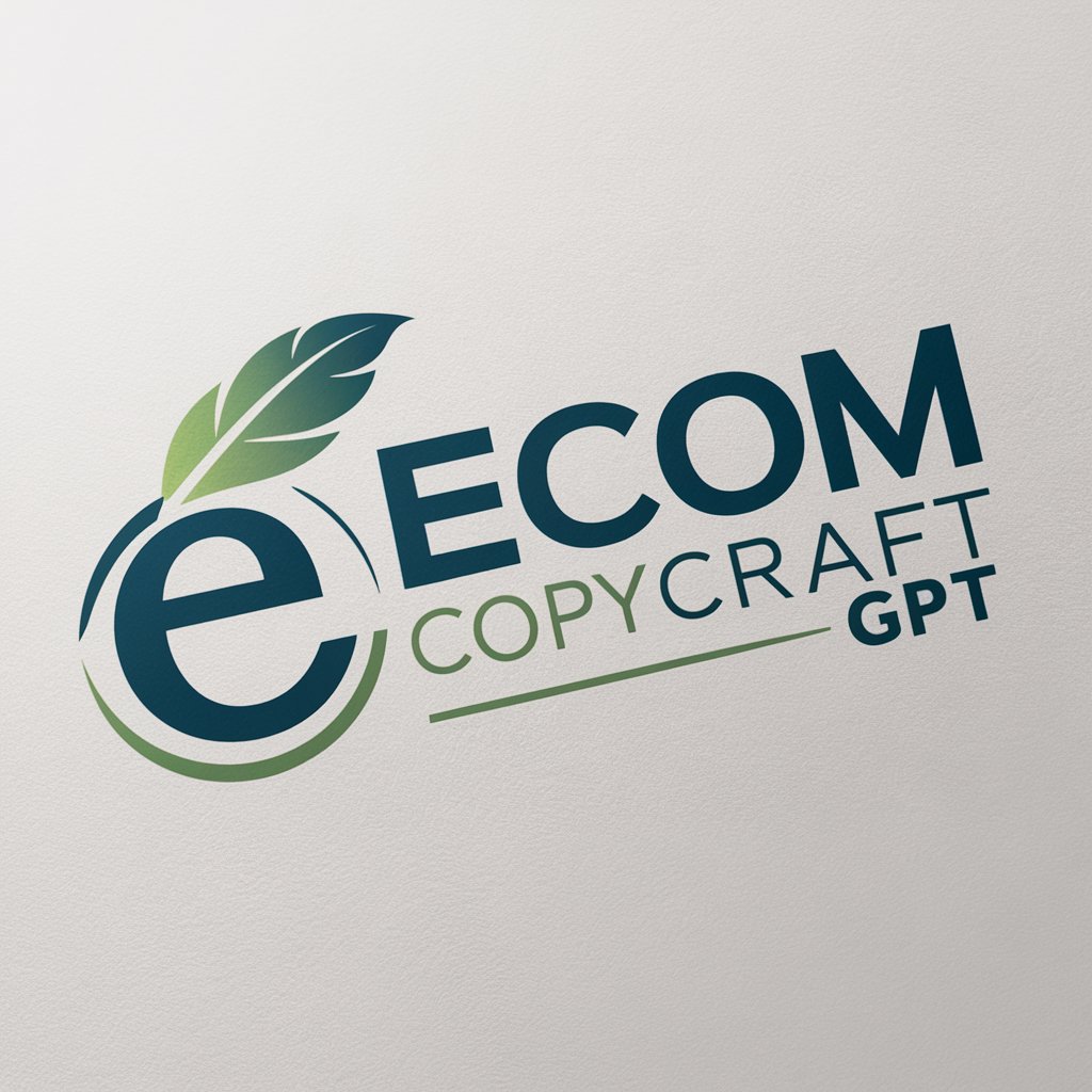 Ecom CopyCraft GPT