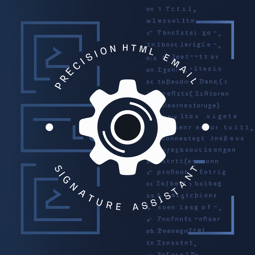 Precision HTML Email Signature Assistant