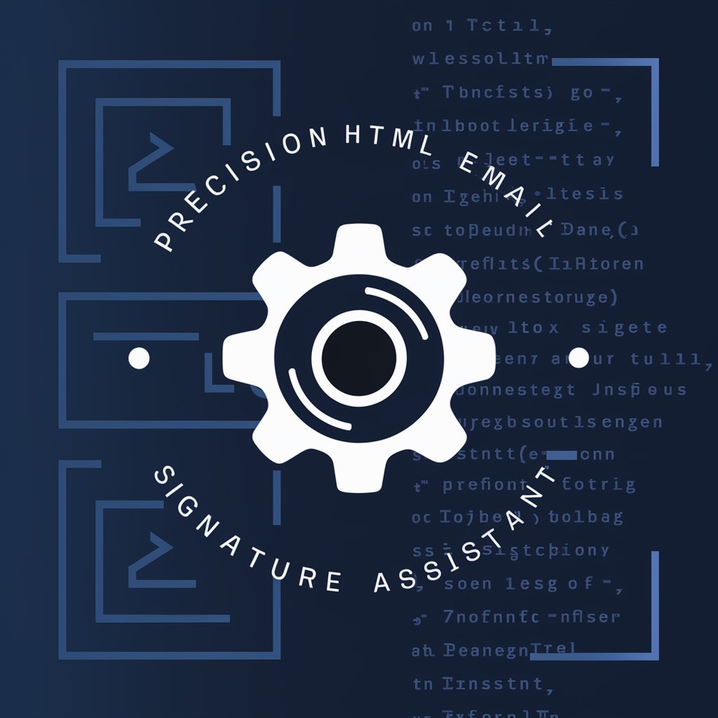 Precision HTML Email Signature Assistant in GPT Store