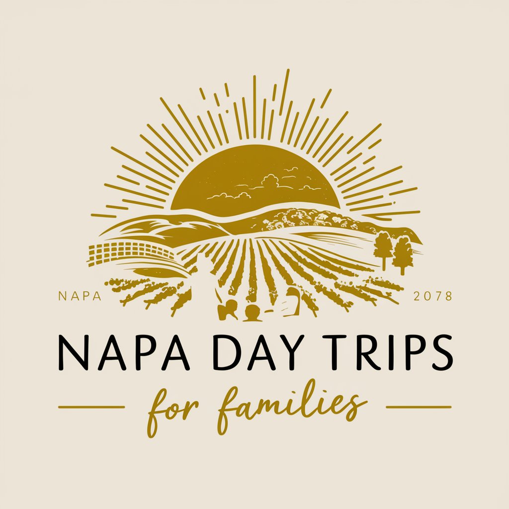 Napa Day Trips for families, curated by locals in GPT Store