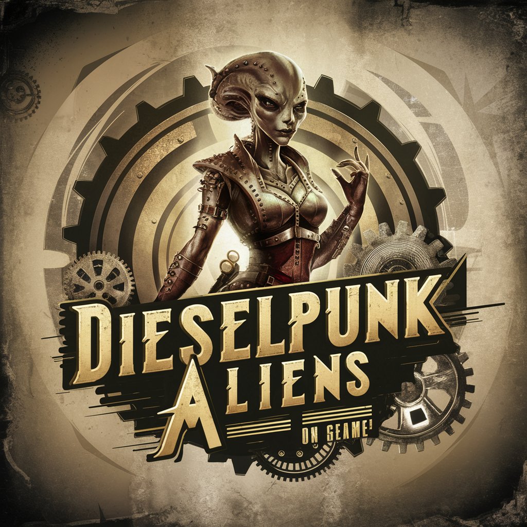 Dieselpunk Aliens, a text adventure in GPT Store