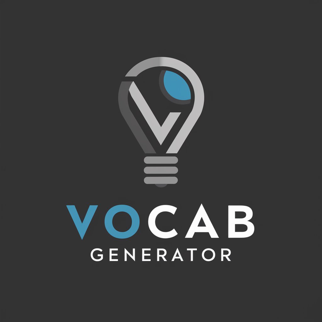 Vocab generator