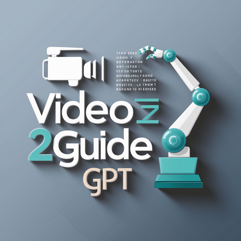 Video2Guide GPT in GPT Store