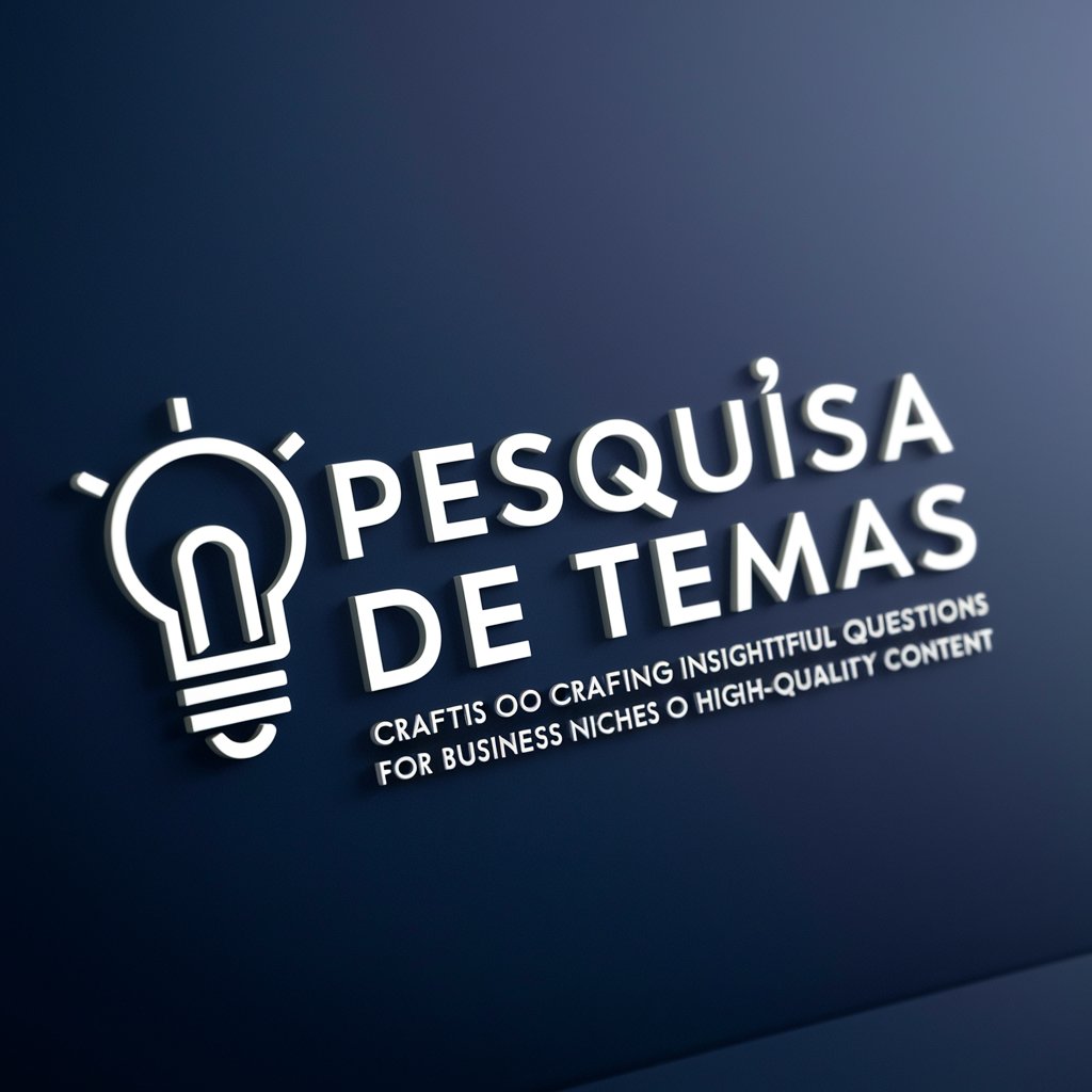 PESQUISA DE TEMAS