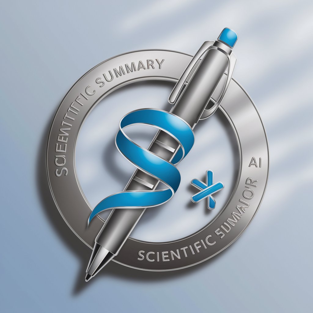 Scientific Summary Editor