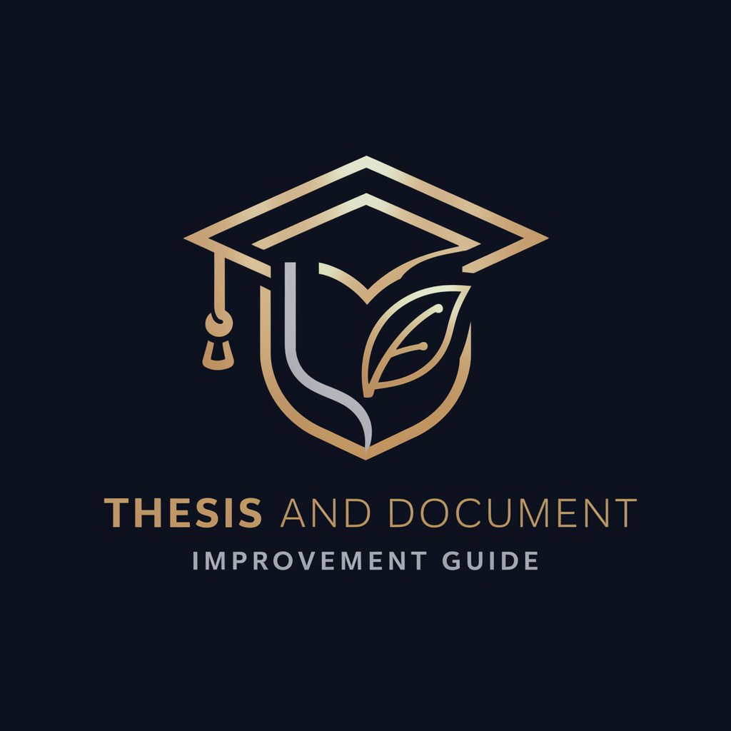 Thesis and Document Improvement Guide in GPT Store