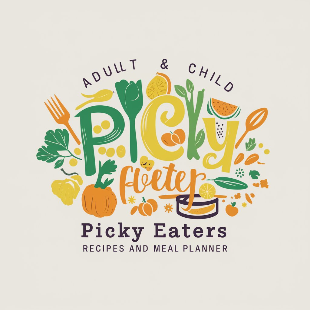 Adult & Child picky eater recipes and meal planner