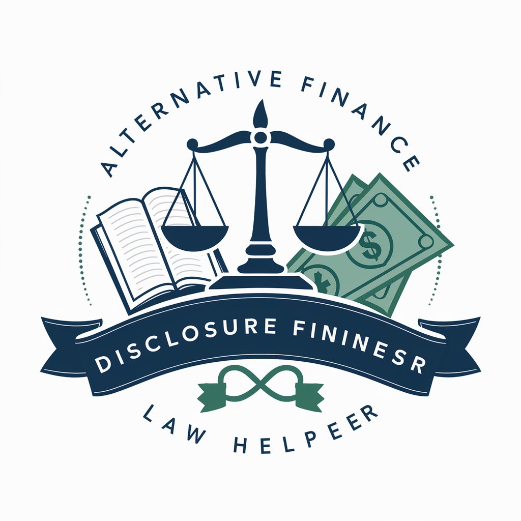 Alternative Finance Disclosure Law Helper