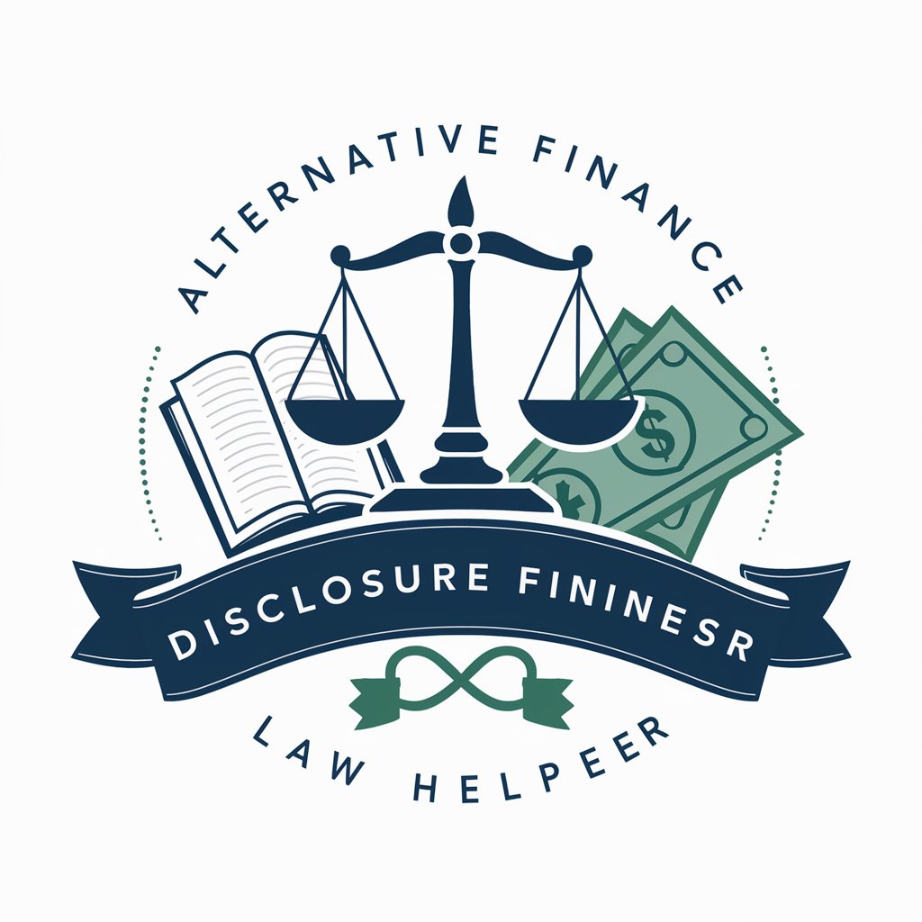 Alternative Finance Disclosure Law Helper in GPT Store