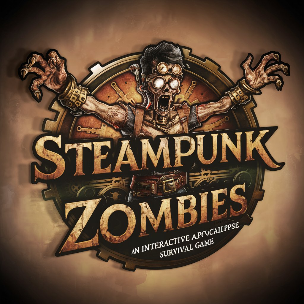 Steampunk Zombies, a text adventure game in GPT Store