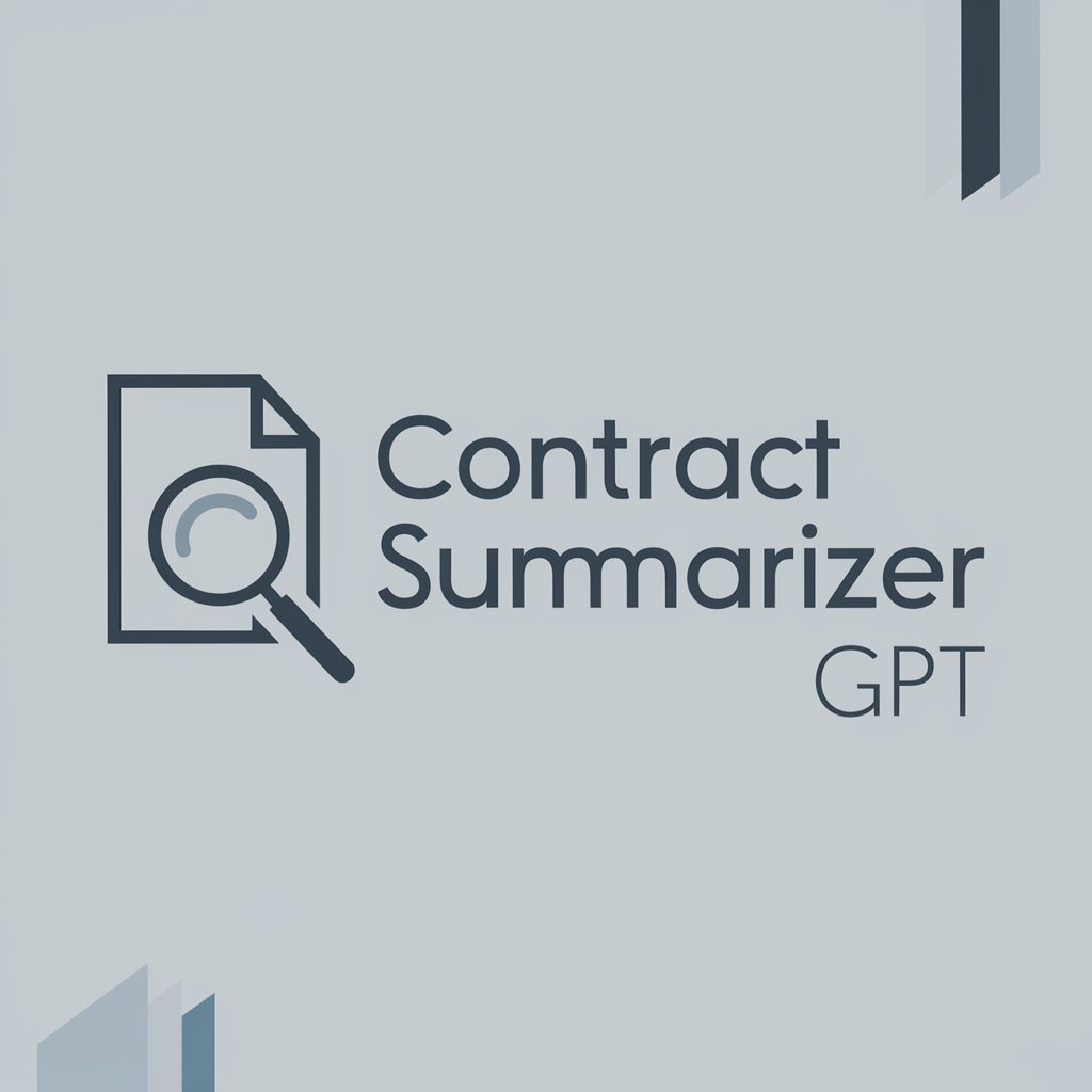 Contract Summarizer in GPT Store
