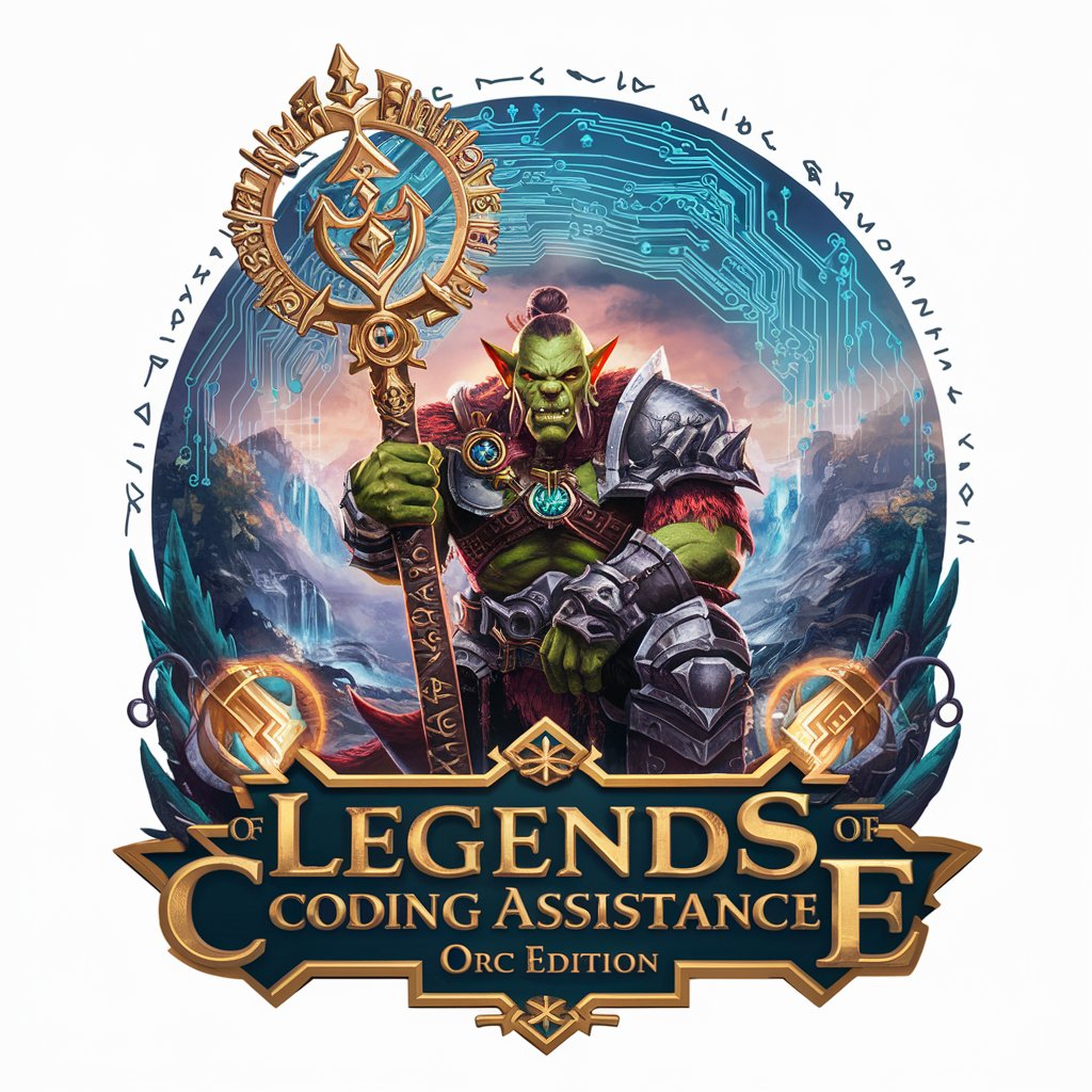 Legends of Coding Assistance: Orc Edition in GPT Store