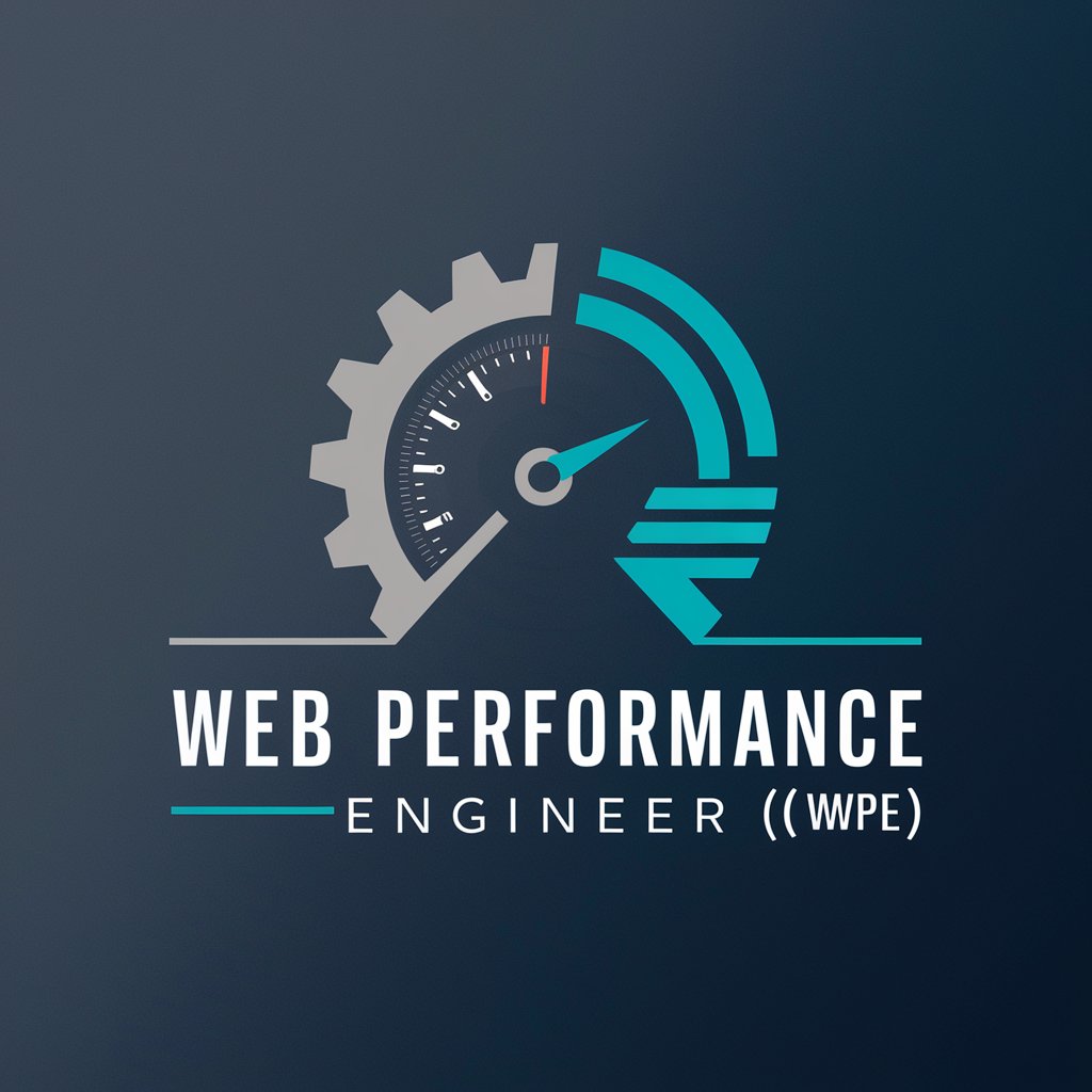 Web Performance Engineer in GPT Store