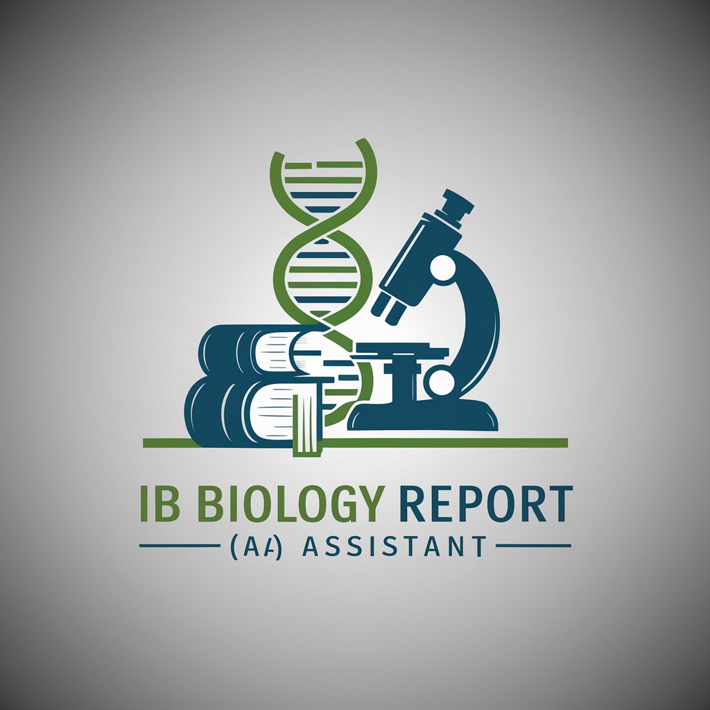 IB Biology Report (IA) Assistant in GPT Store