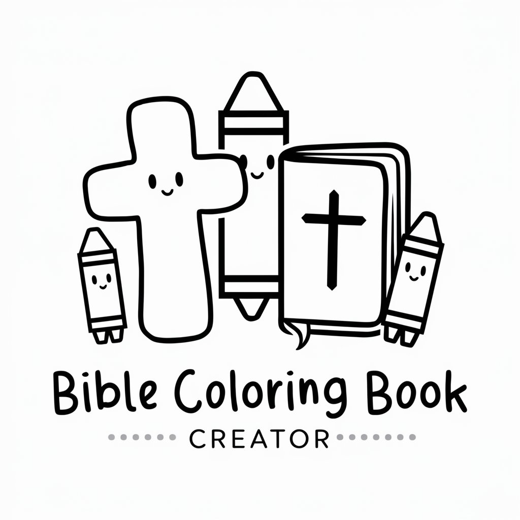 Bible Coloring Book Creator