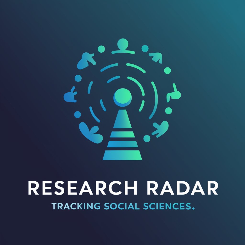 Research Radar: Tracking social sciences