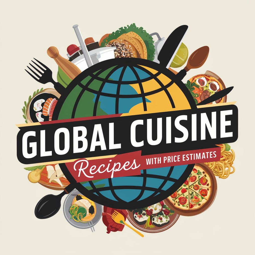 Global Cuisine Recipes with Price Estimates in GPT Store