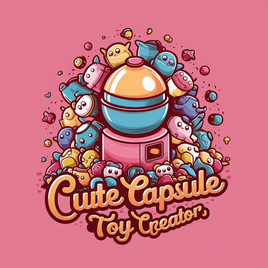Cute Capsule Toy Creator in GPT Store