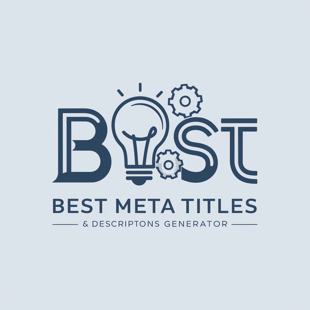 🌟 Best Meta Titles & Descriptions Generator 🌟