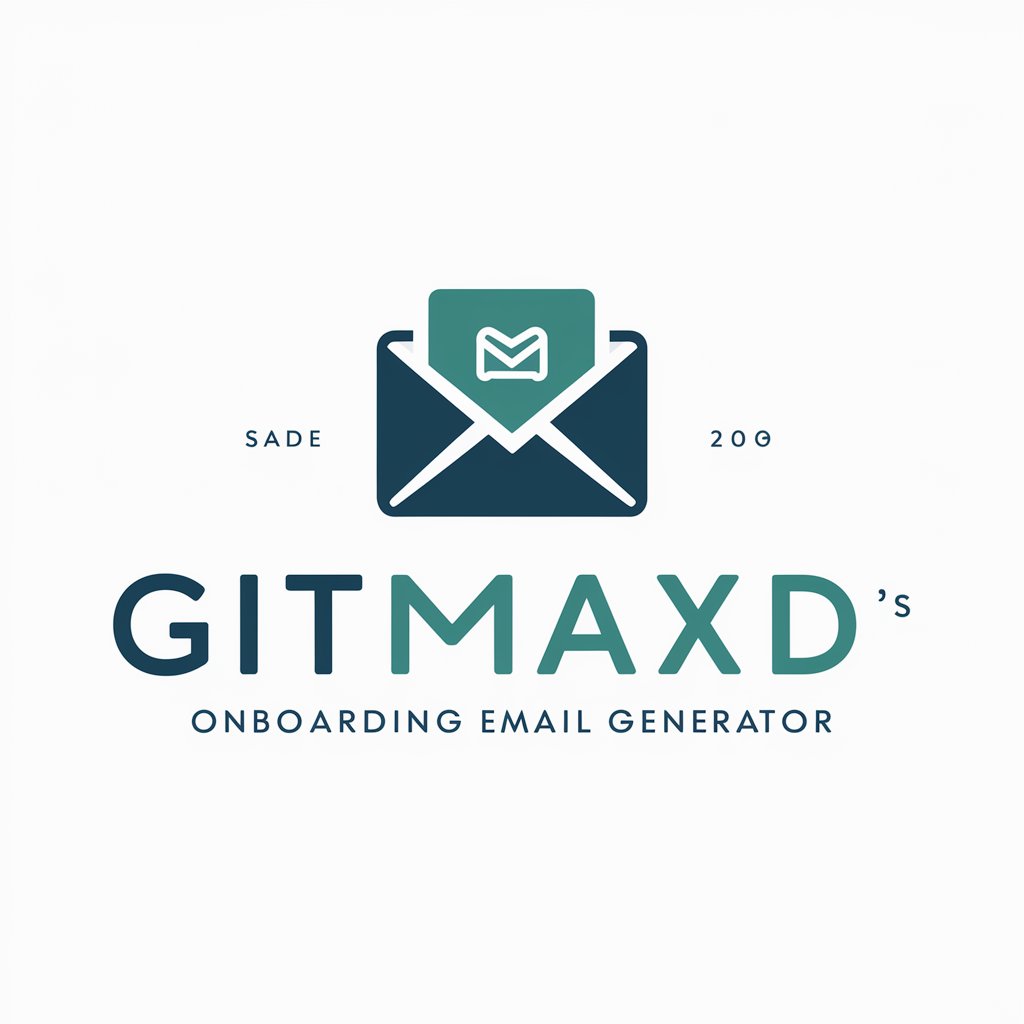 GitMaxd’s Onboarding Email Generator