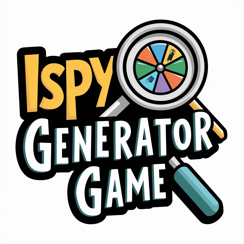 iSpy Generator Game