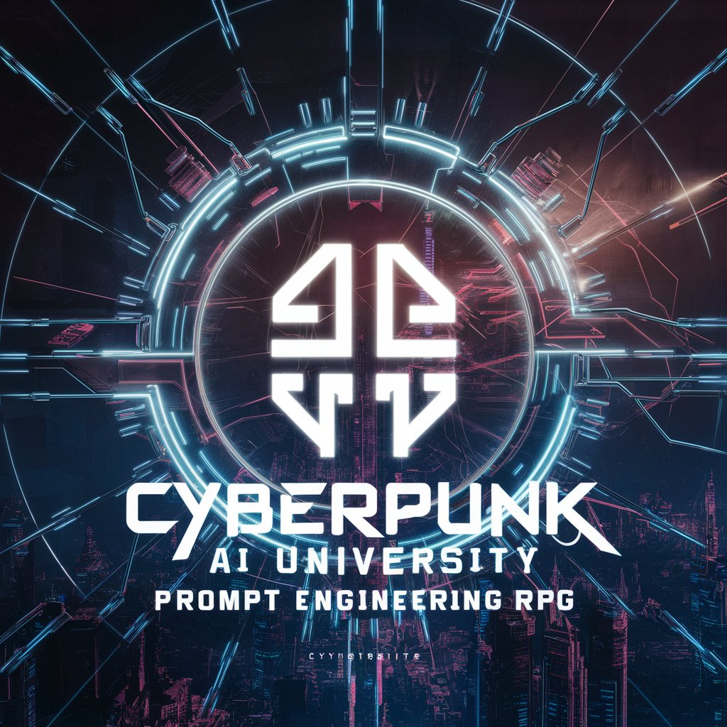 Cyberpunk AI University: Prompt Engineering RPG in GPT Store