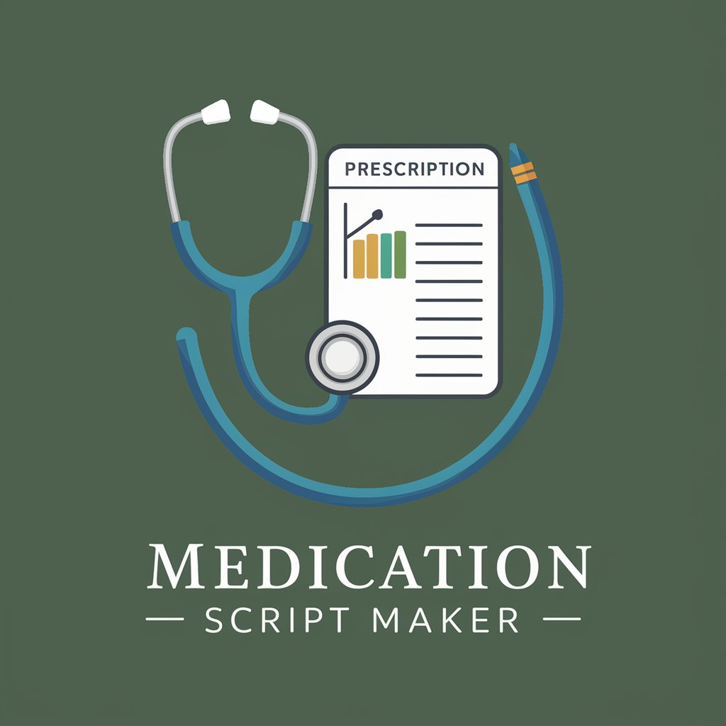 Medication script maker in GPT Store