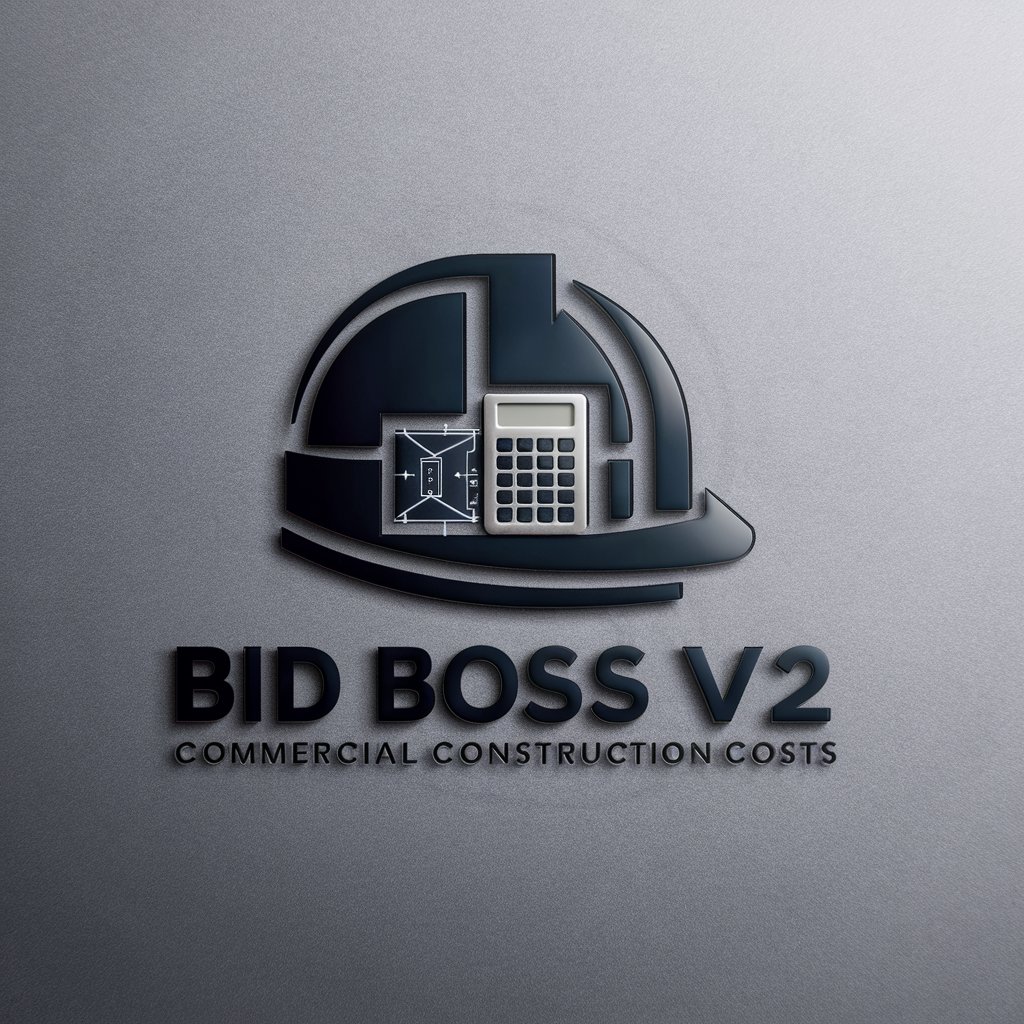 🛠️Bid Boss V2 | Commercial Construction Costs👷 in GPT Store