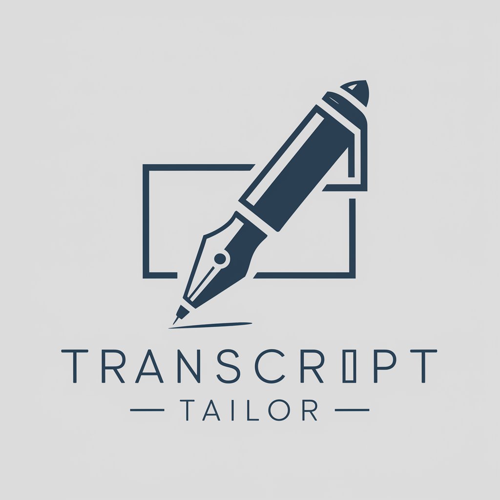 Transcript Tailor