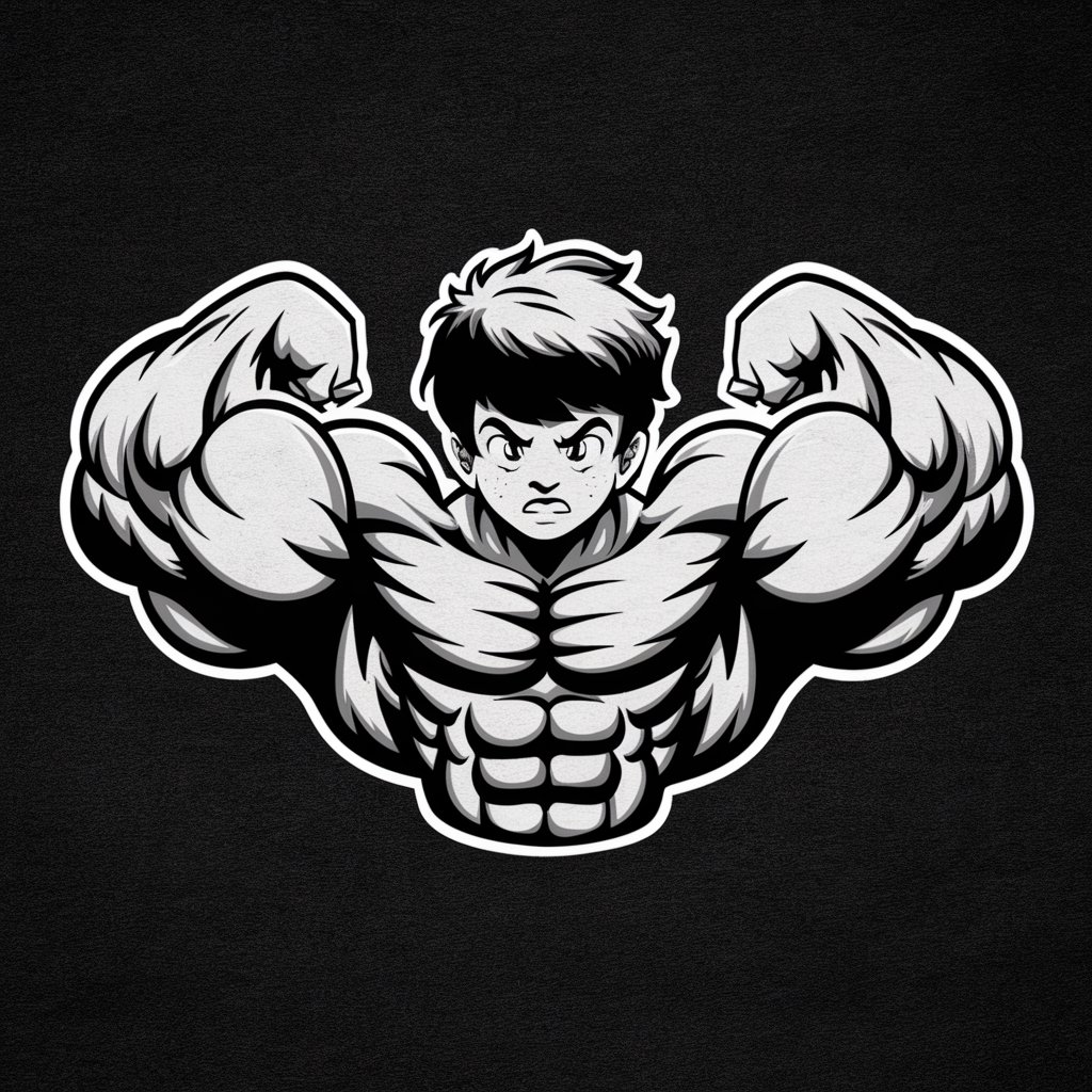 AI Muscle Motivation💪Manga & Anime Bodybuilder EX